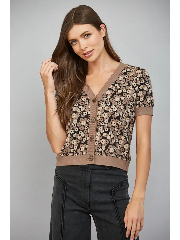 Floral Cardigan