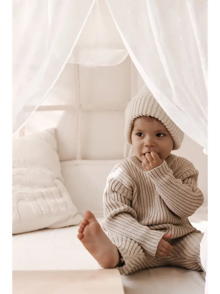 Chunky Rib Pullover Sweater