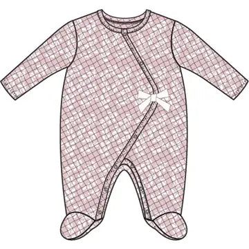TM Girl Quilted Footie