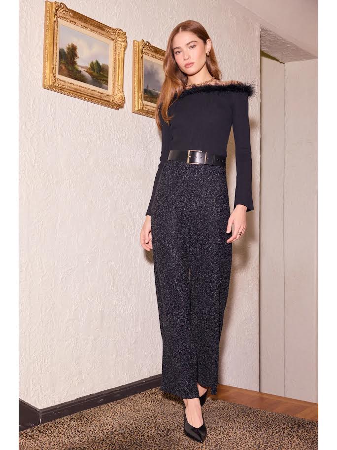 Shimmer High-Waisted Pant