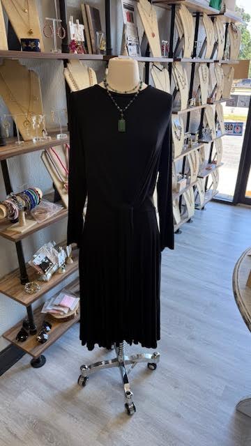 Twist Satin Dress