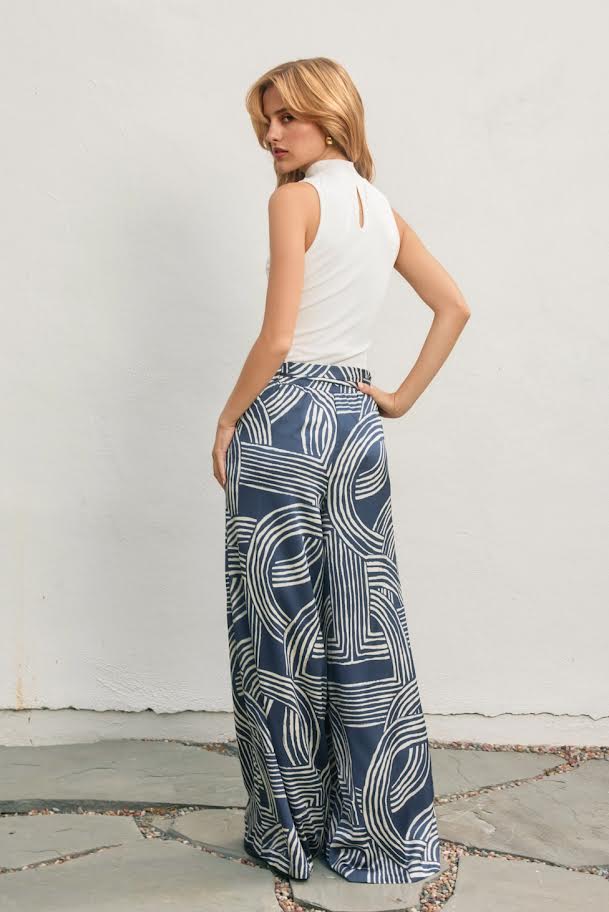 Silky Soft Print Pant