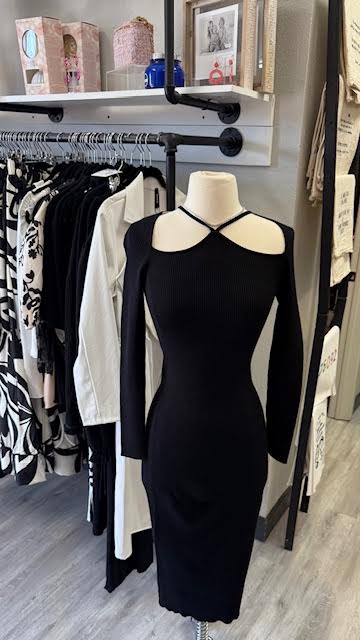 High Neck Dress