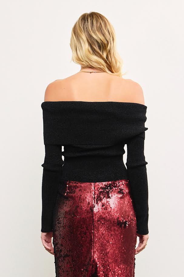 Zip Metallic Top