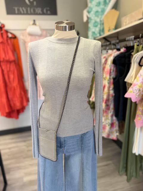 Nylon Sweater Top