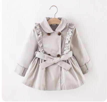 Ruffle Toddler Coat