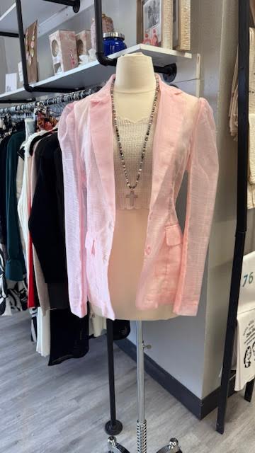 Sheer Blazer