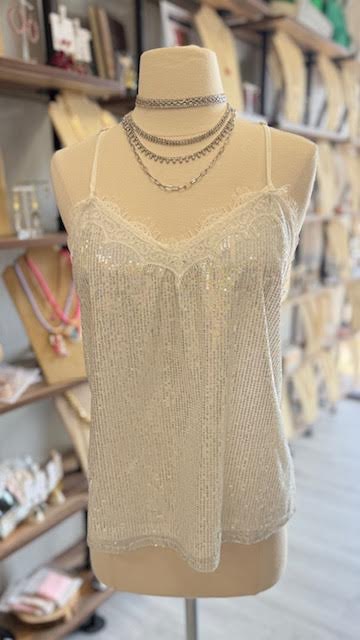 Andrea Sequin Top