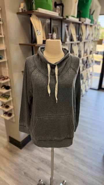 Cowl Neck Sweatshirt