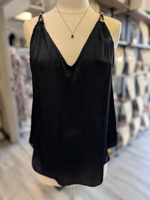 Double V Neck Top