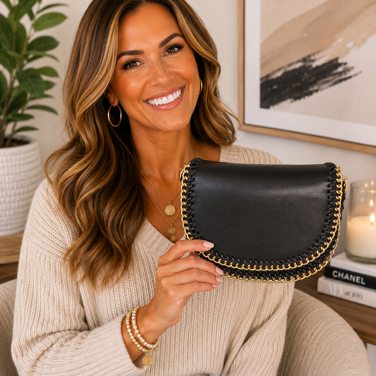Chain Saddle Bag