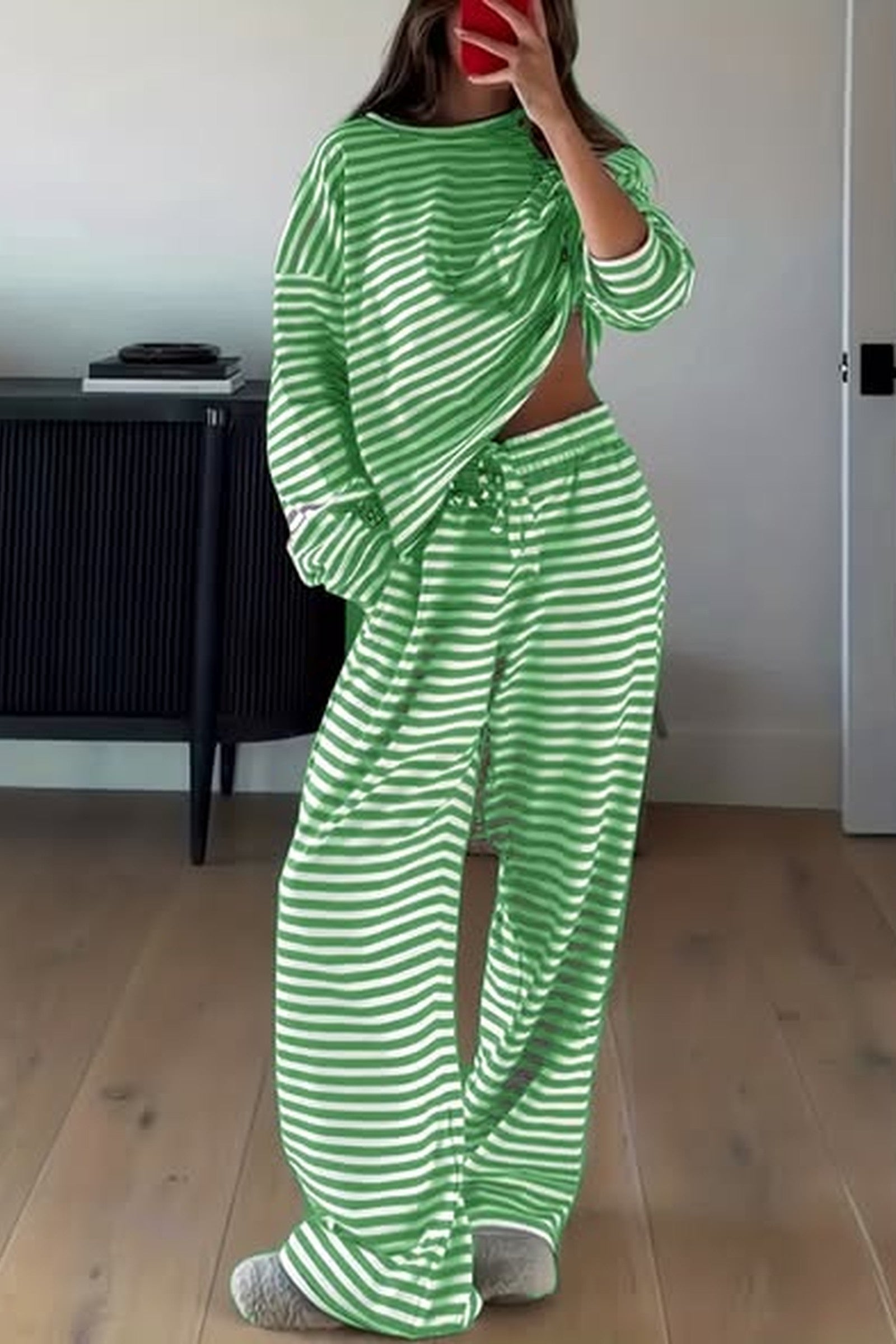 Stripe Pj Set