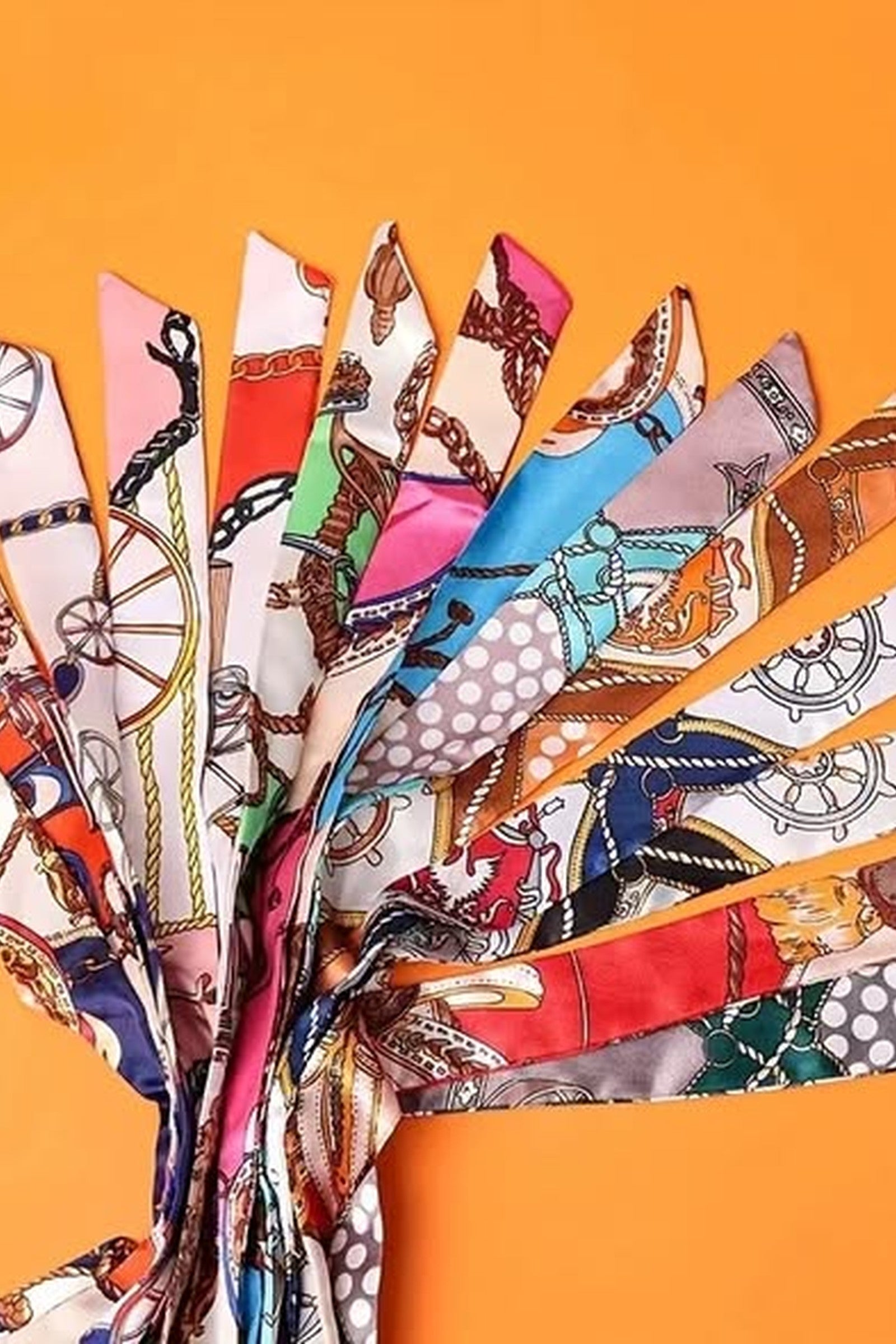 Skinny Silky Scarves
