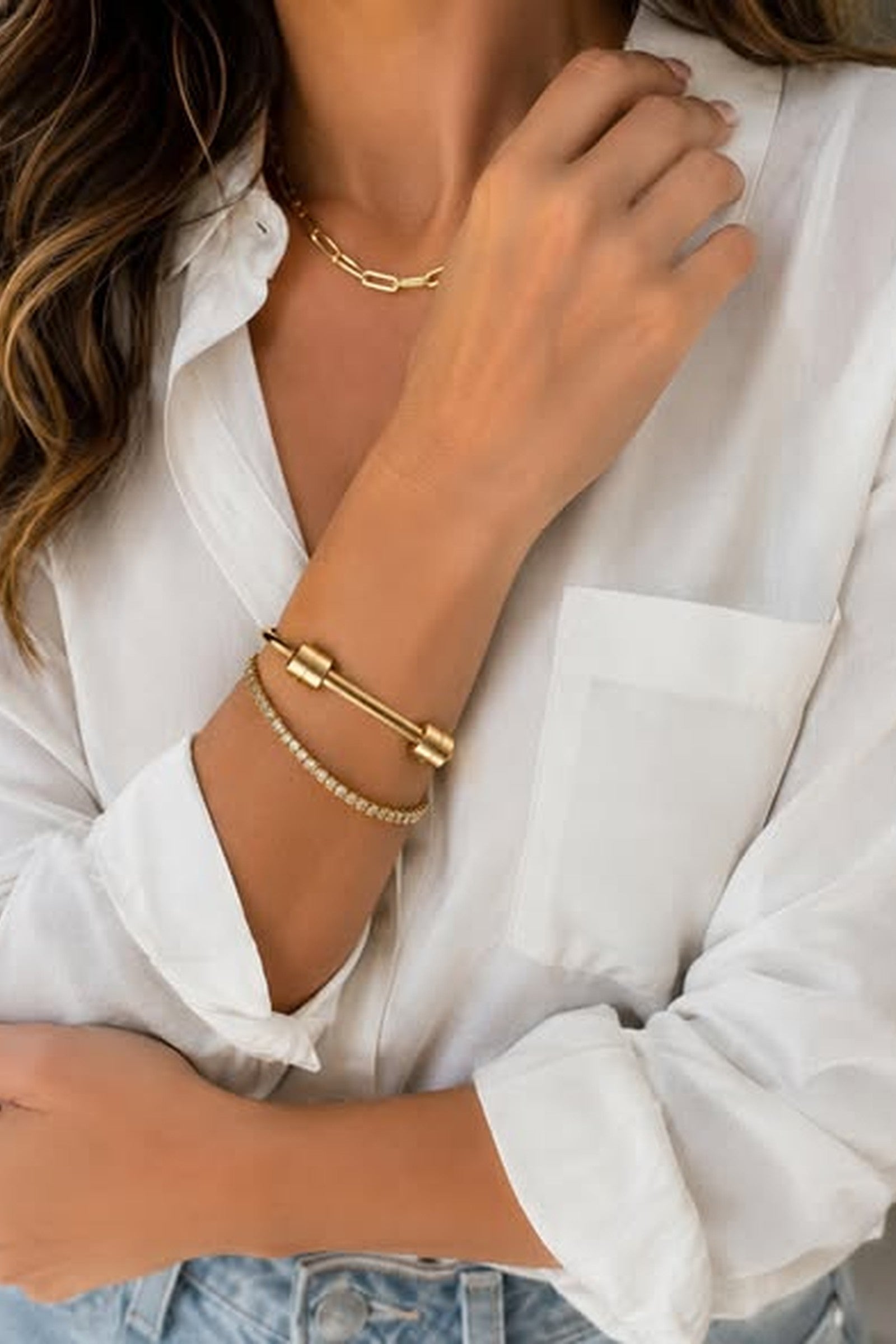 Designer Vibe Bar Bracelet