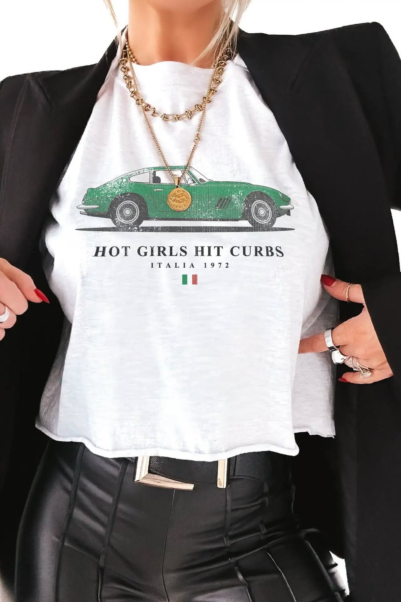 Hot Girls Hit Curbs Tee