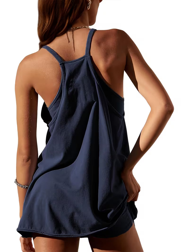 Romper Tank Dress