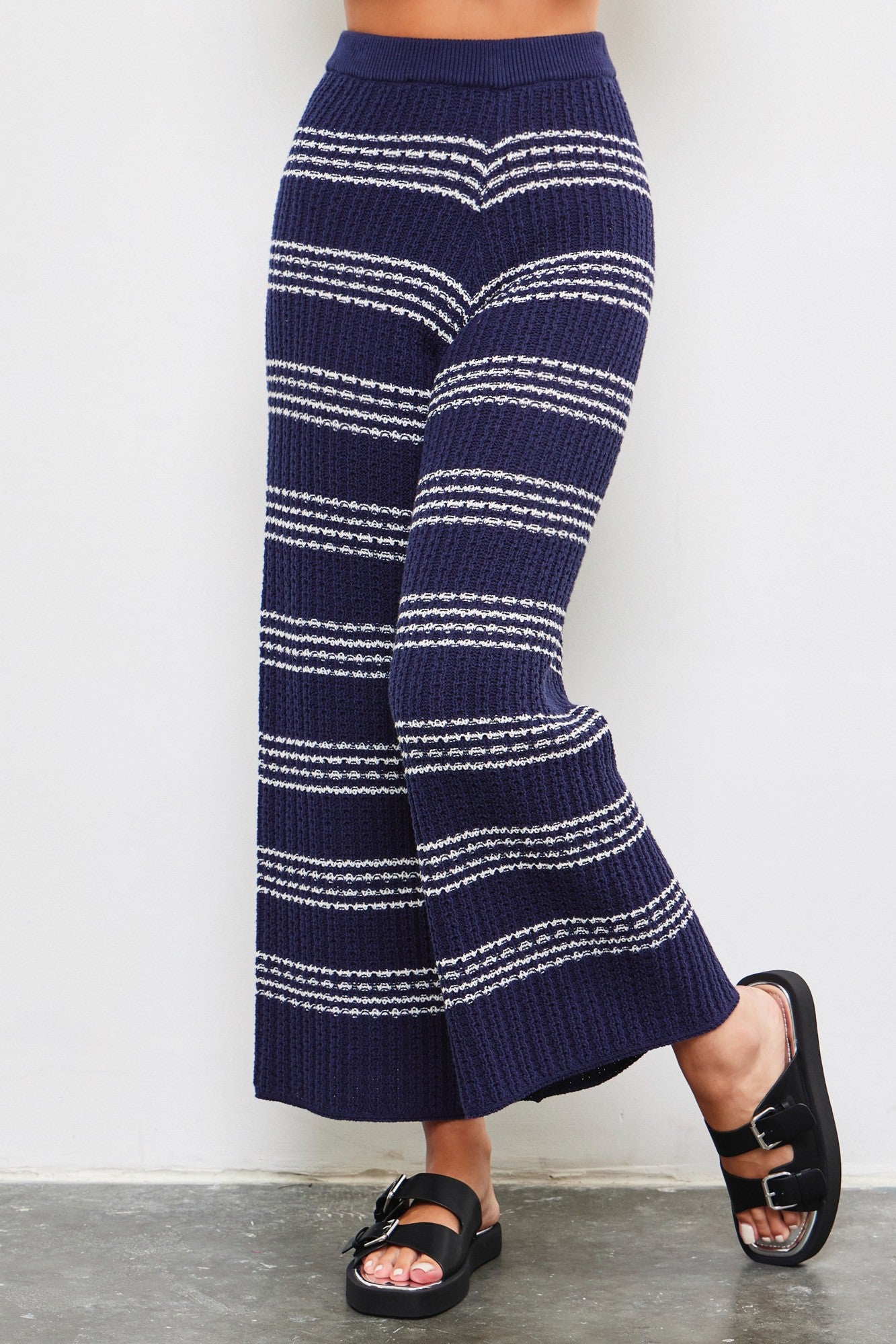 Knit Stripe Pants