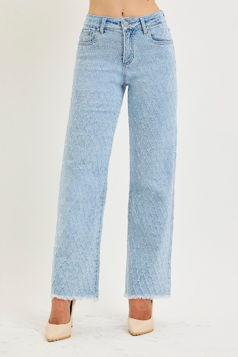 Risen Diamond Texture Tummy Control