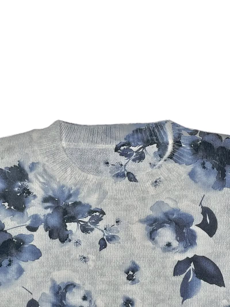 Watercolor Woven Sweater