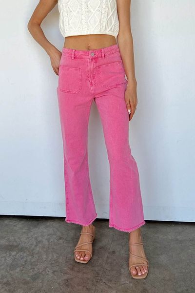 Fun Pink Denim