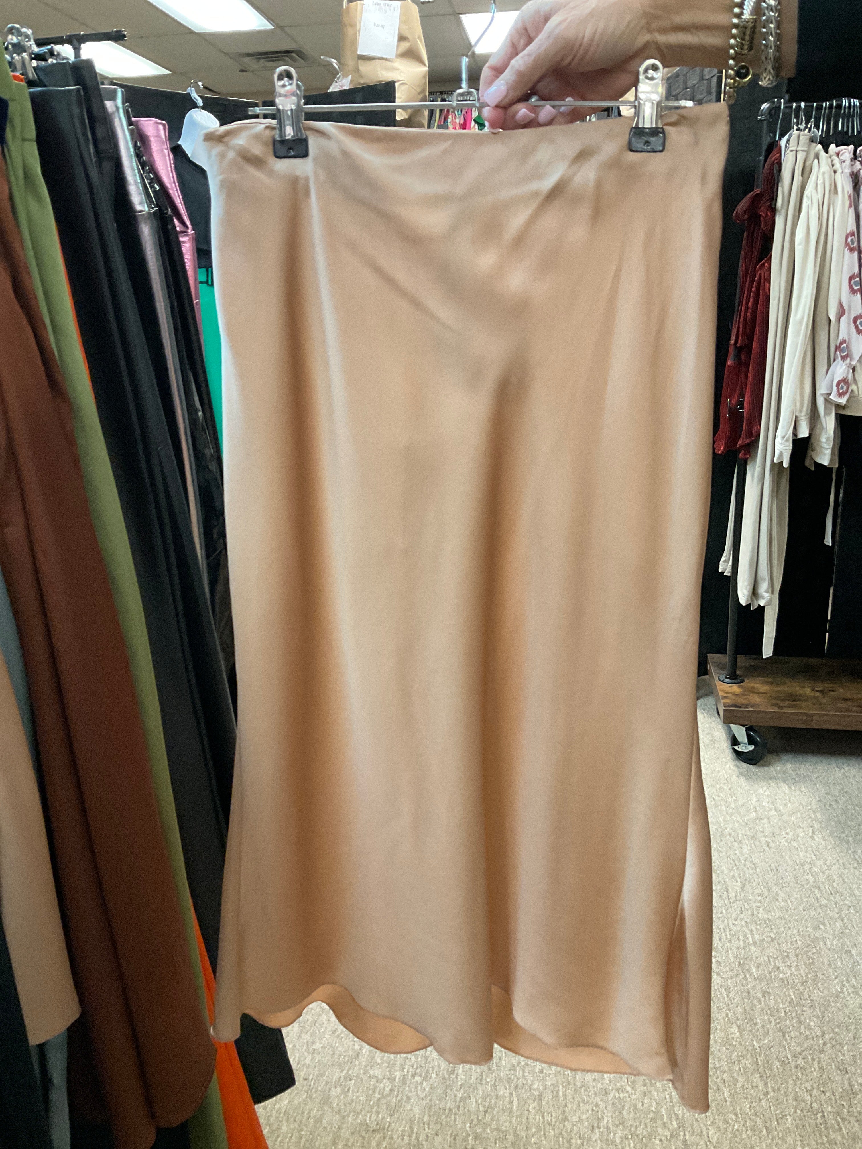 New Collection Silk Skirt