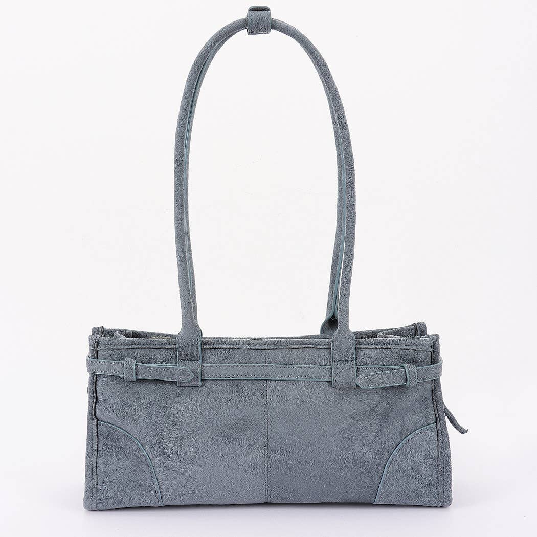 Suede Shoulder Bag