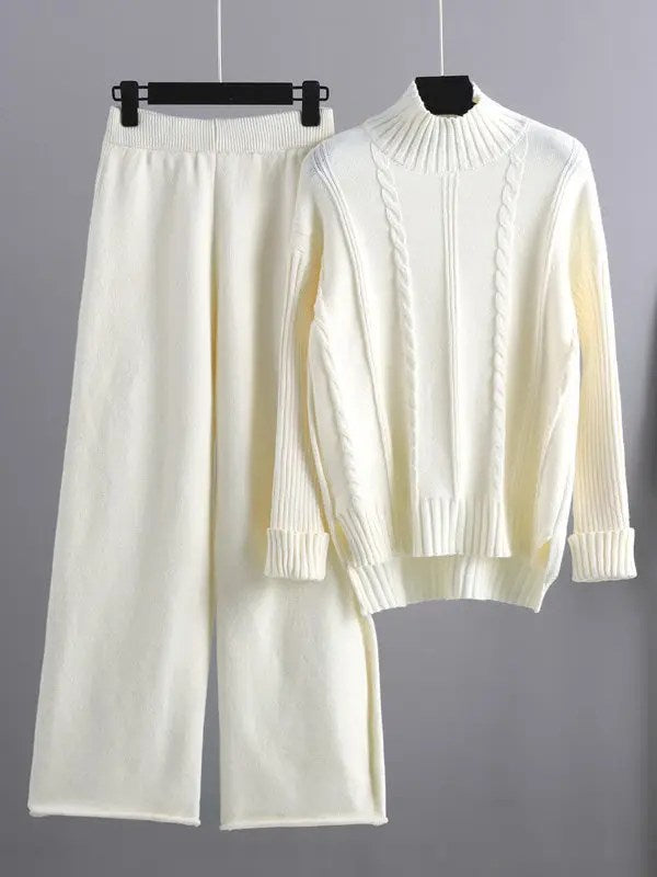 Long Sleeves Turtleneck & Pant Set
