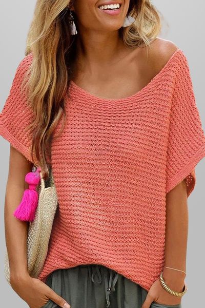 Open Weave Sweater