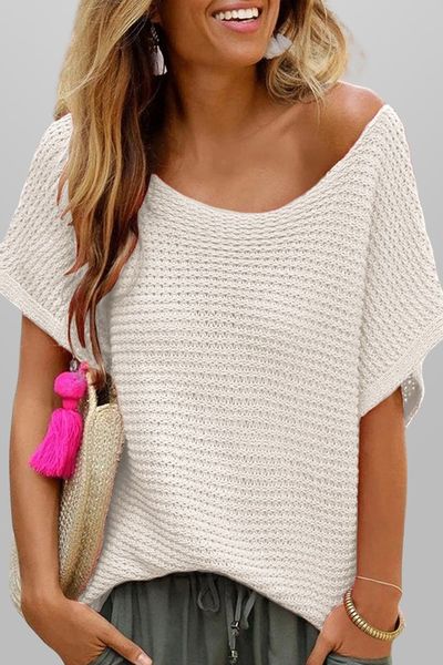 Open Weave Sweater