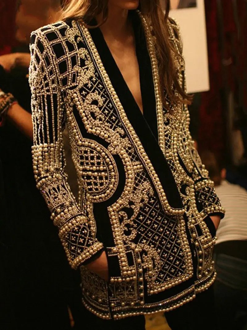 Cute Beaded Blazer