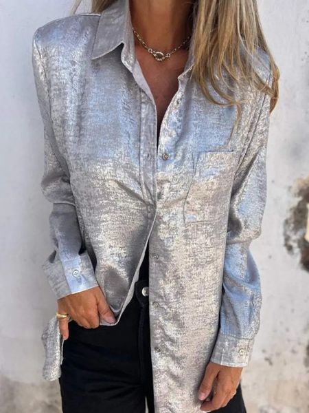 Metallic Blouse