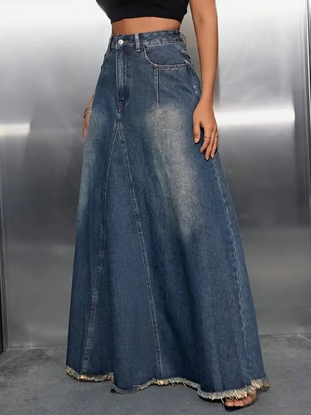Maxi High Waisted Denim