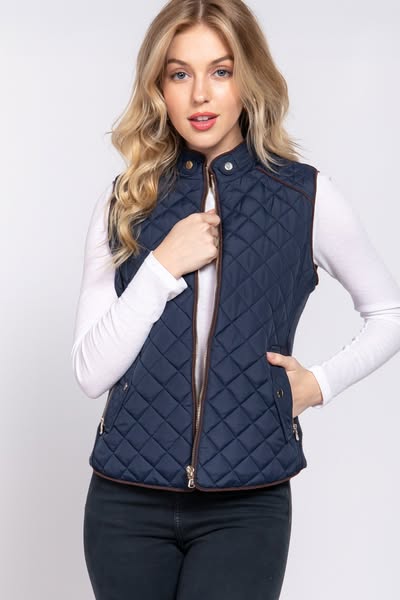 Quilted Lightweight Vest