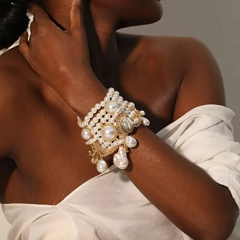 Big Pearl Bracelets