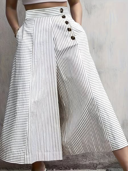 Mixed Stripe Pants