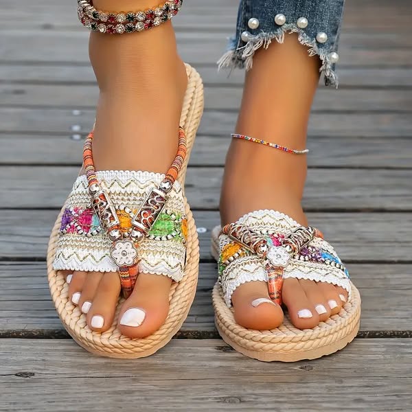Boho Beaded Sandal