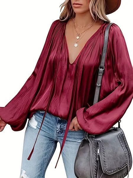 Charmuse Silk Blouse