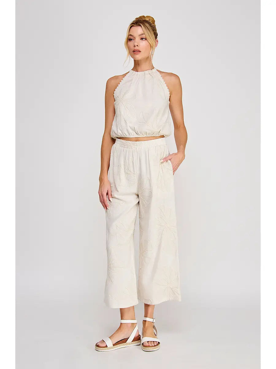 Embroidered Pants