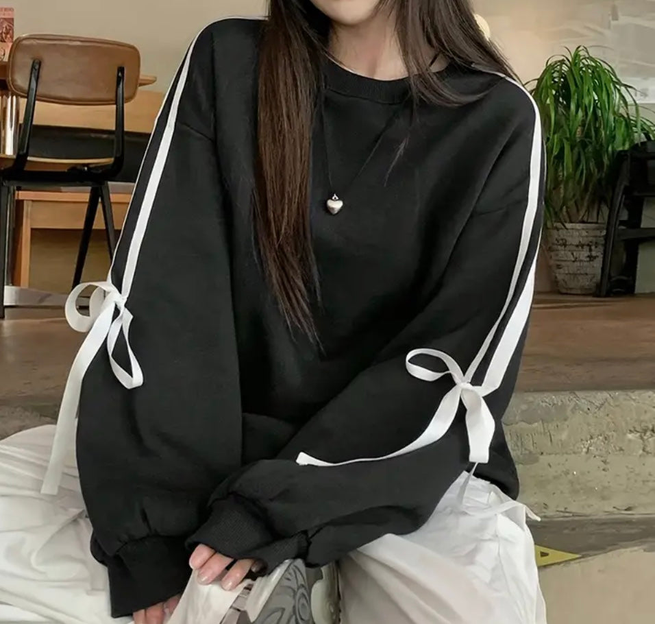 Varsity Stripe Sweatshirt