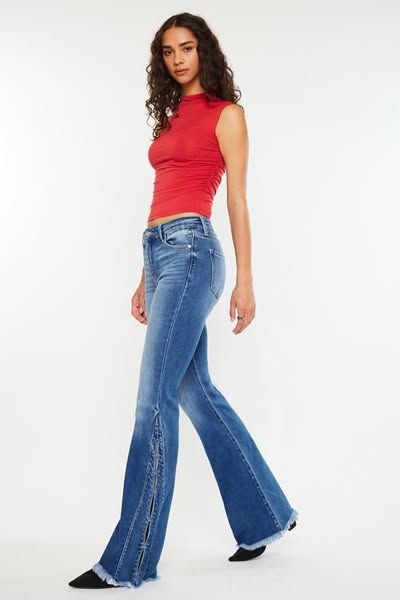 Frayed Hem Jeans