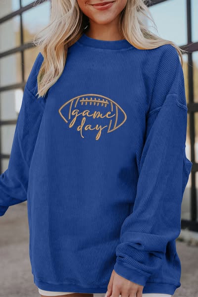 Mini Rib Gameday Sweatshirt