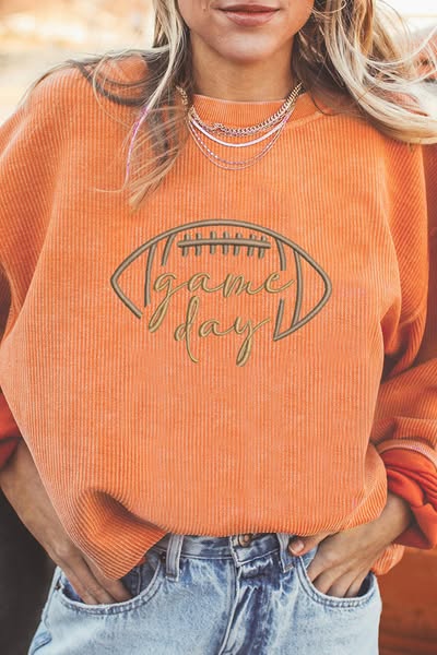 Mini Rib Gameday Sweatshirt