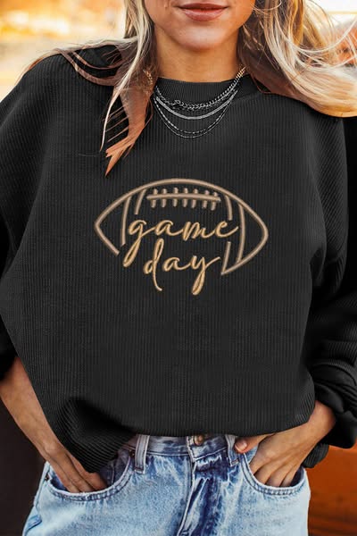 Mini Rib Gameday Sweatshirt