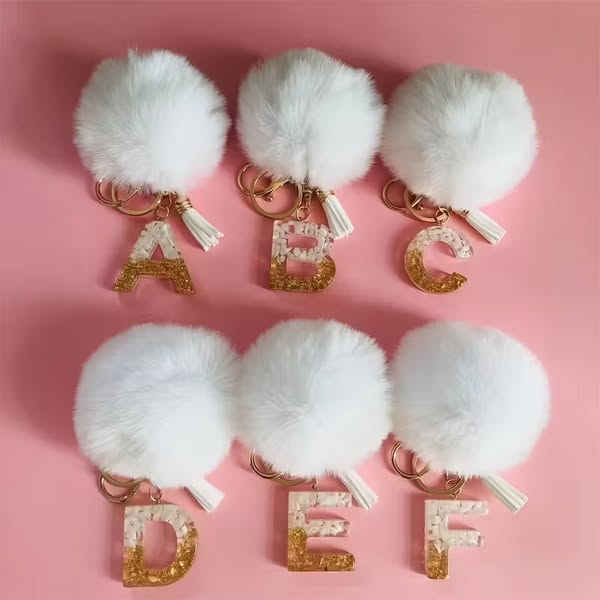 Gold Dust Initial Charms