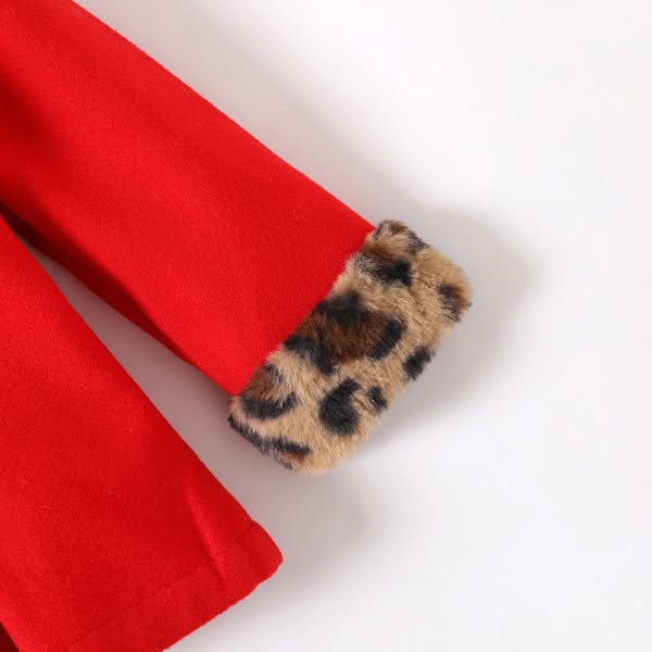 Baby Coat With Leopard