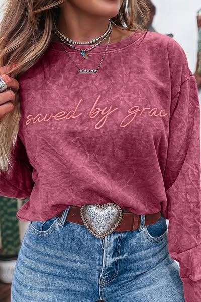 Saved By Grace Sweatshirt