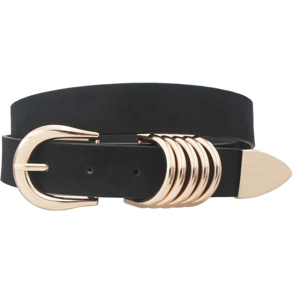 Greer Stacked Buckle Belt