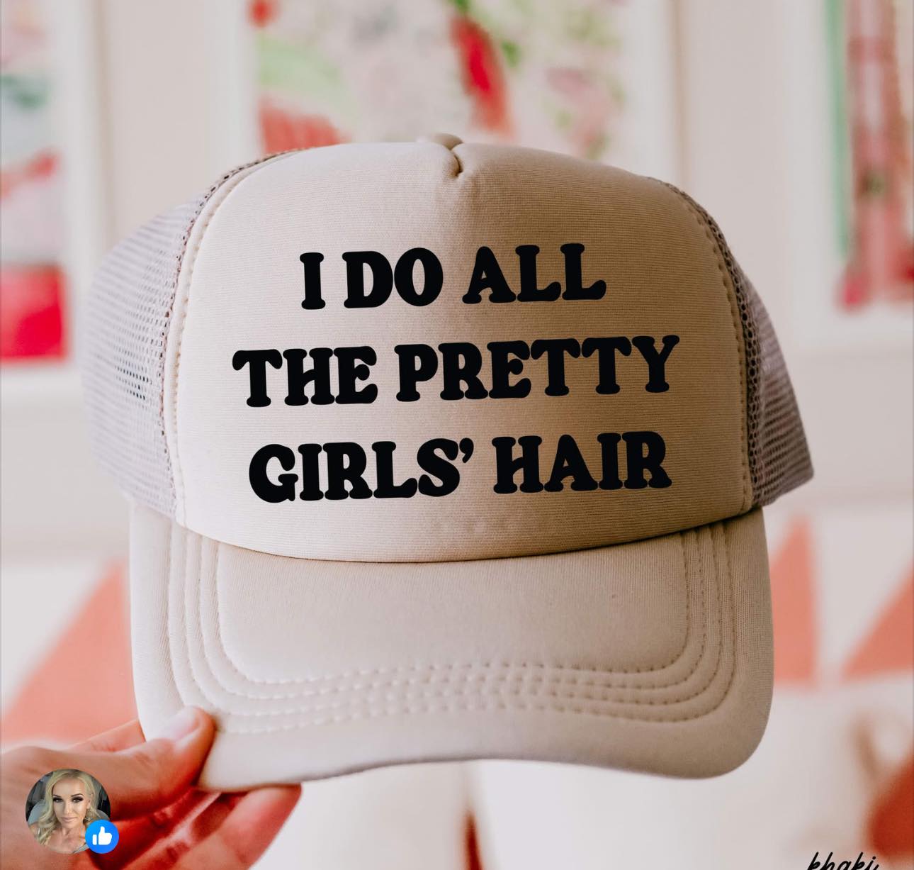 Pretty Girl Hair Hat
