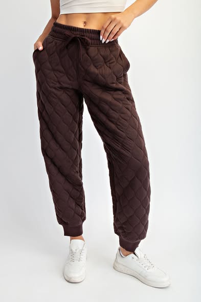 Soft Quilted Joggers