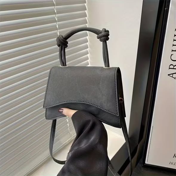 Double Knot Vegan Leather Bag